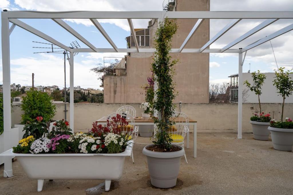 Ebullience - Stylish & Chic Athens Apartment Exterior foto